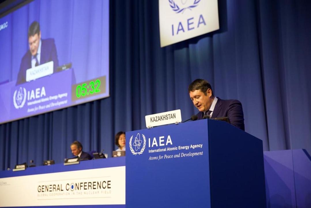 Kazakhstan's Minister of Energy unveils bold nuclear collaboration agenda at IAEA General Conference 